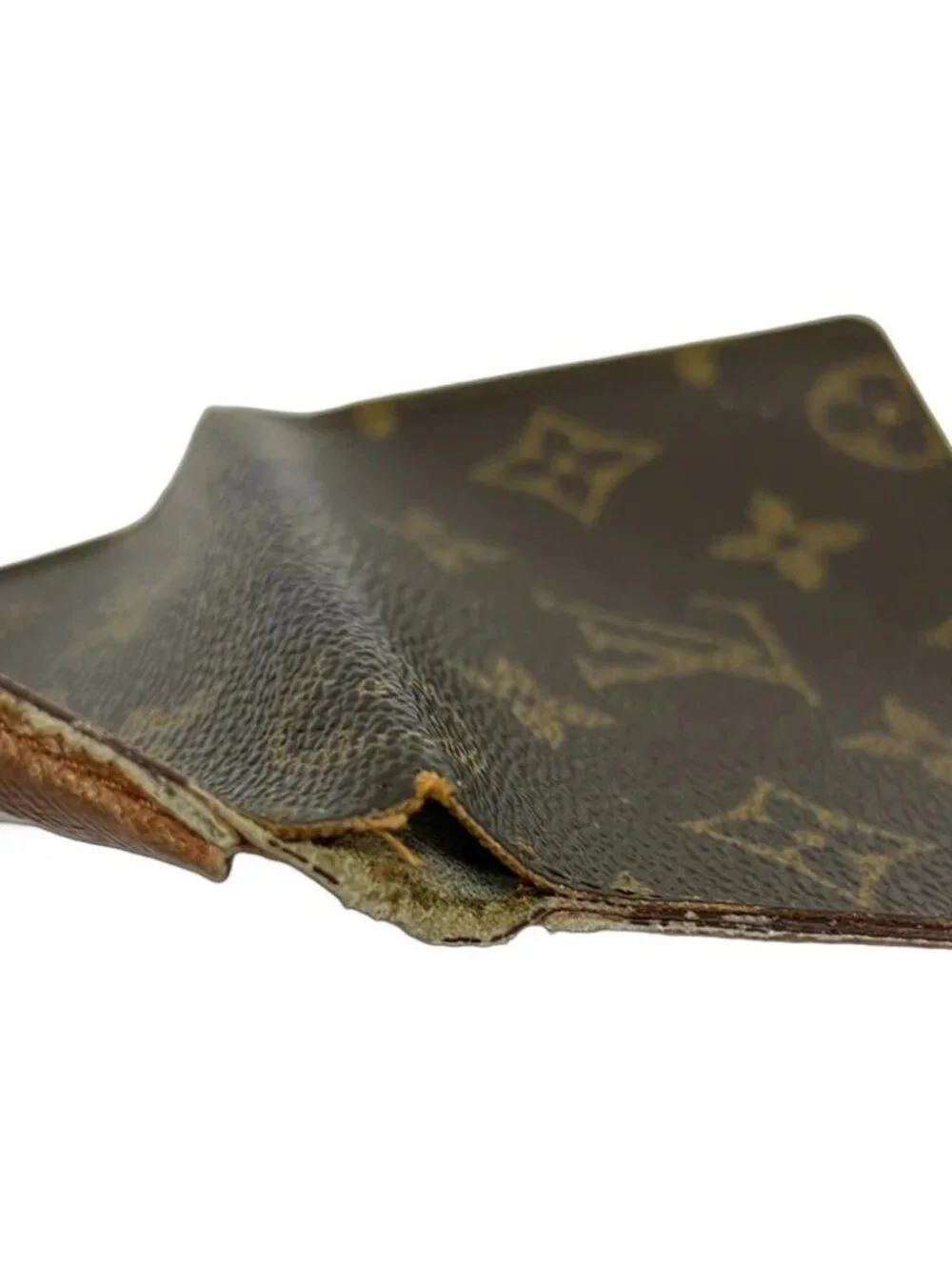 LOUIS VUITTON Porte 2 Cartes Vertical M60533 Monogram CA0954 Pass Holder